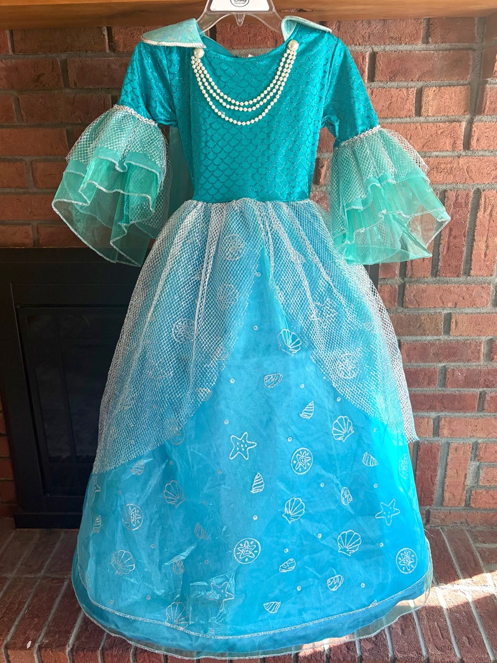 Mermaid Princess Ariel Halloween Costume Size 7/8